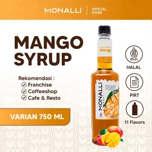 Monalli Syrup - 750 mL Mango Syrup