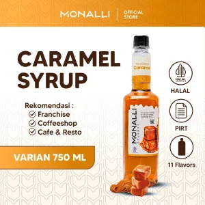 Monalli Syrup - 750 mL Caramel Syrup